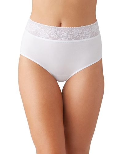Wacoal Comfort Touch Brief Panty - White