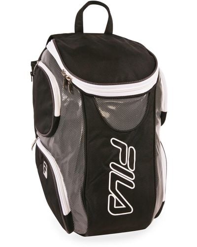Fila Ultimate Tennis Backpack With Shoe Pocket - Black