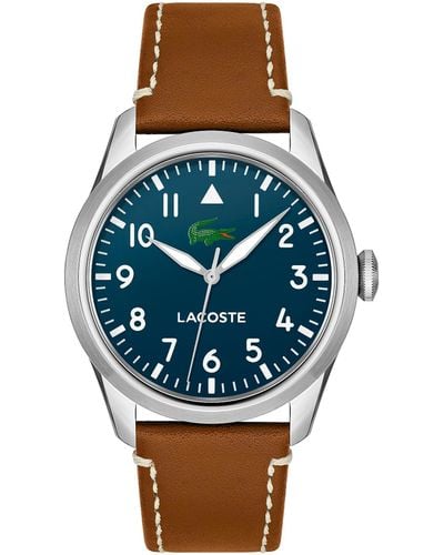Lacoste Adventurer Collection For : A Modern Take On Vintage Aviator Timepieces - Blue
