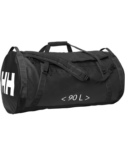Helly Hansen Helly-hansen Unisex-adult Hh Duffel Bag 2 Packable Bag With Optional Backpack Straps - Black