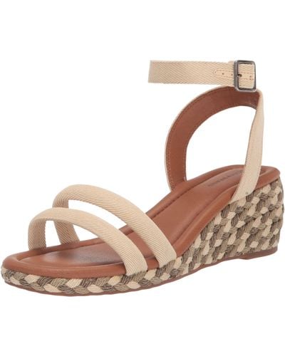 Lucky Brand Naylicia Braided Wedge Sandal - White