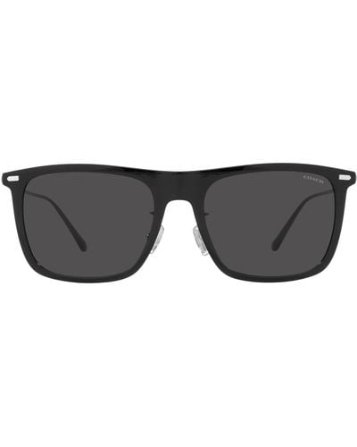 COACH Hc8356 Sunglasses - Black