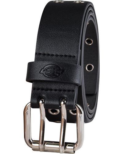 Dickies Leather Casual Belt - Black