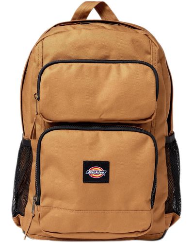 Dickies Double Pocket Backpack - Brown