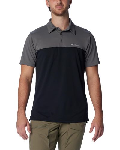 Columbia Narrows Pointe Short Sleeve Polo Shirt - Black