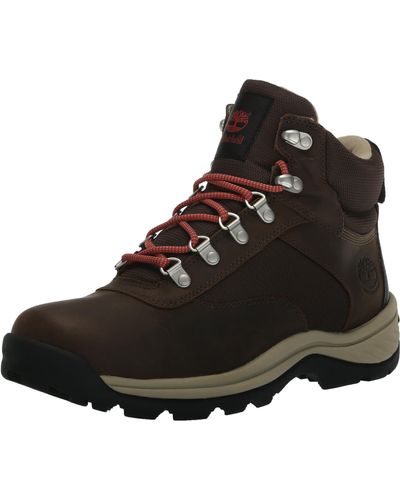 Timberland White Ledge Waterproof Mid Leather Hiking Boot - Black