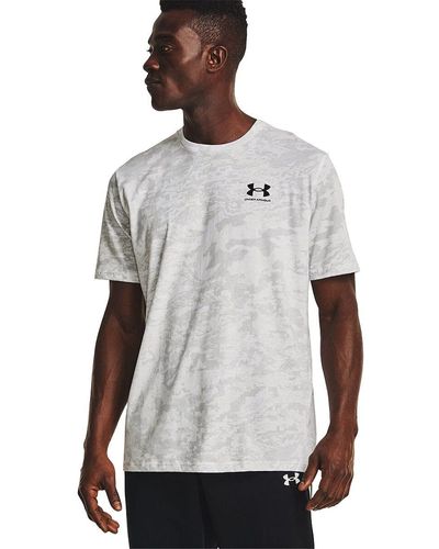Under Armour Under Arour Abc Cao Short Seeve T-shirt - Gray