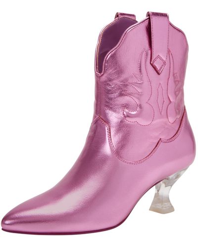 Katy Perry The Annie-o Bootie Western Boot - Purple