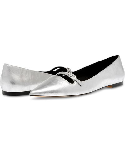 Steve Madden Luvey Ballerinas - Mettallic