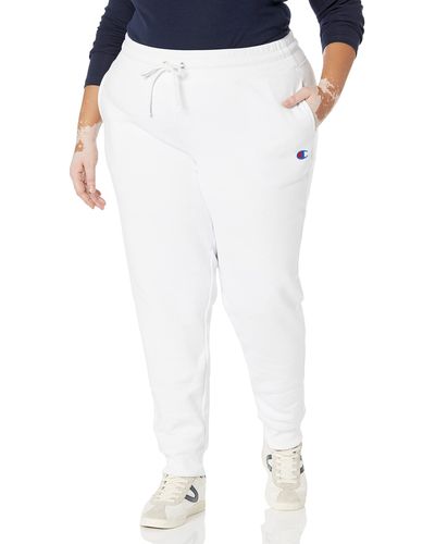 Champion Womens Reverse Weave Jogger - White