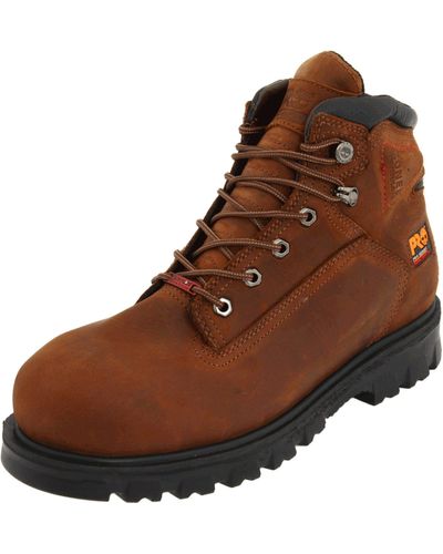 Timberland Thermal Force 6" Thermal Safety Toe Work Boot,brown,7 M Us