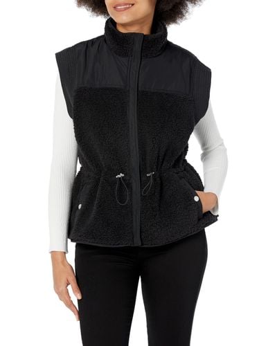 Calvin Klein Sherpa Vest - Black