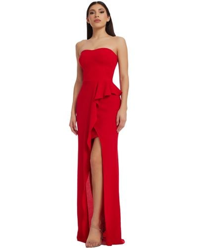 Dress the Population Kai Crepe - Red