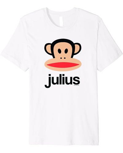 Paul Frank Julius Monkey Face Premium T-shirt - White
