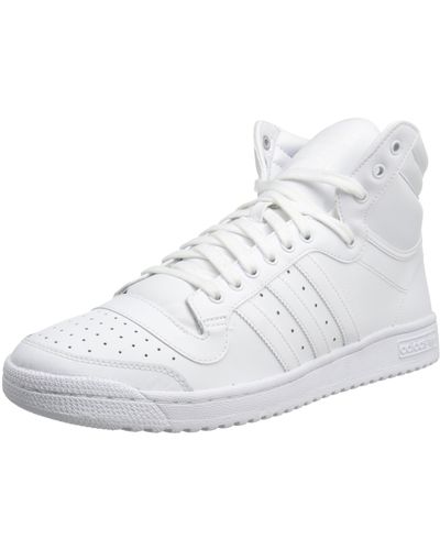 adidas Originals Top Ten Hi Basketball Shoes - White