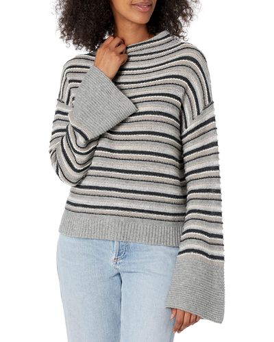 Splendid Crewneck Pullover Sweater Sweatshirt - Multicolor
