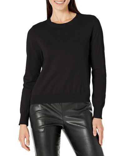 Calvin Klein Cj2r0917-blk-x-large Sweater - Black