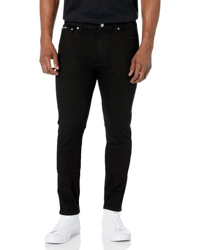 Calvin Klein Skinny High Stretch Jeans - Black