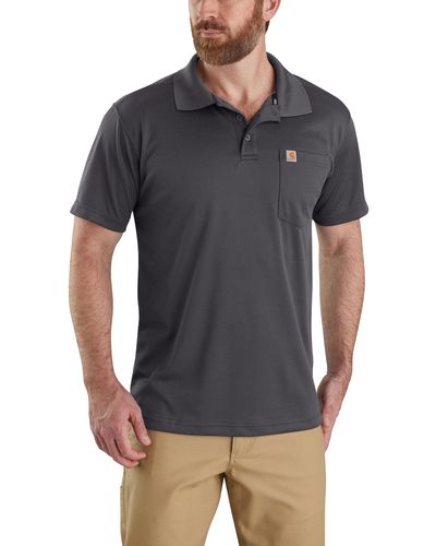 Carhartt Force Relaxed Fit Lightweight Short-sleeve Pocket Polo in