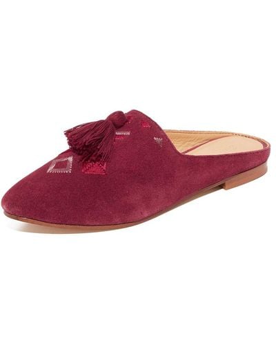 Soludos Palazzo Mule - Red