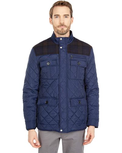 Cole Haan Quilted Essential Jacket - Blue