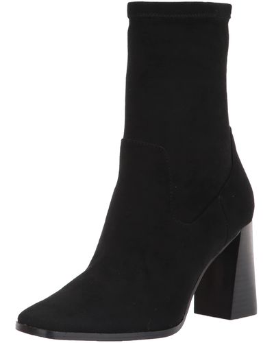 Chinese Laundry Womens Kyrie Suedette Mid Calf Boot - Black