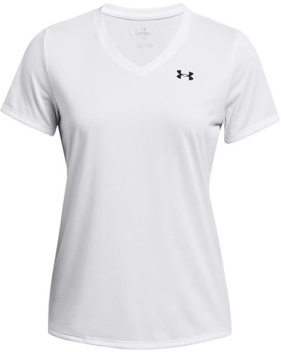 Under Armour Tech Ssv- Solid T-shirt Voor - Wit