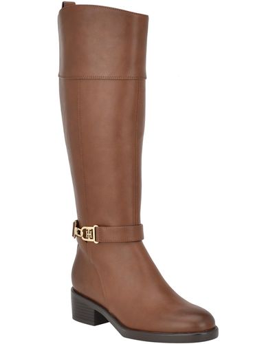Tommy Hilfiger Ionni Knee High Boot - Brown