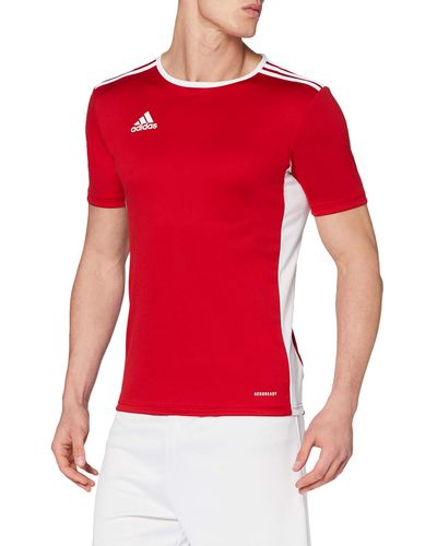 adidas Soccer Entrada 18 Jersey - Red