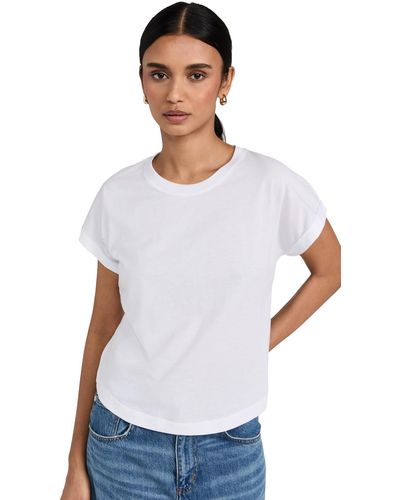 Splendid Skye Short Sleeve Tee - White