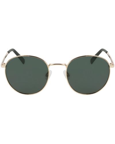 Nautica N100sp Polarized Round Sunglasses - Green