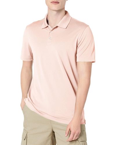 Amazon Essentials Slim-fit Quick-dry Golf Polo Shirt - Natural