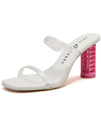 Katy Perry The Curlie Sandal Heeled - White