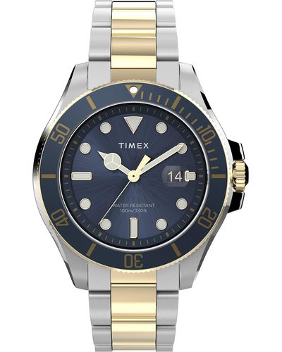 Timex Tone Case & Stainless Steel - Gray