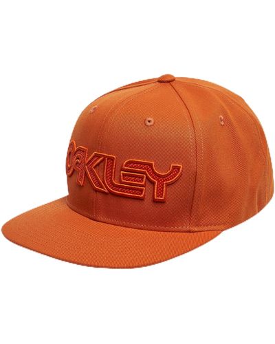 Oakley Meshed B1b Fb Hat Baseball Cap - Orange