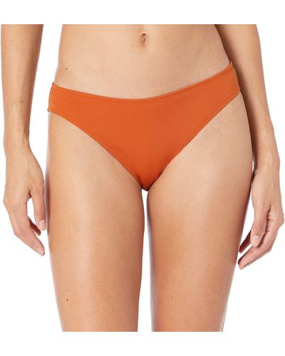 Amazon Essentials Classic Bikini Swimsuit Bottom - Orange