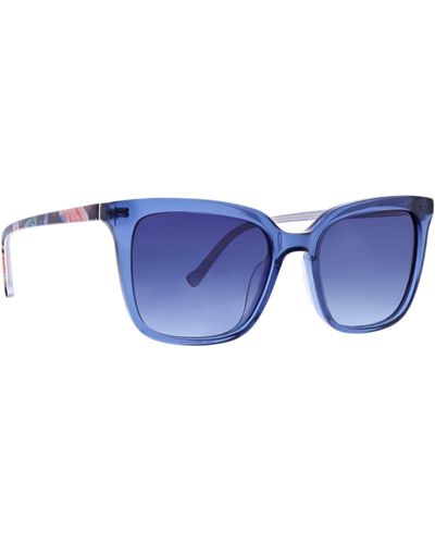 Vera Bradley Polarized Cat Eye Sunglasses - Blue