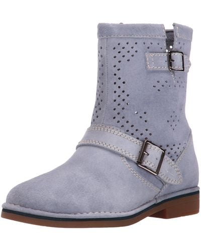 Hush Puppies Aydin Catelyn Perf Boot - Blue