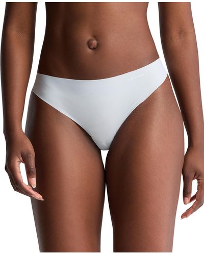 Calvin Klein Invisibles Thong Panty - Brown