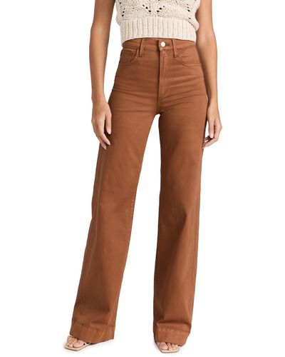 Joe's Jeans Jeans The Mia Coated - Brown