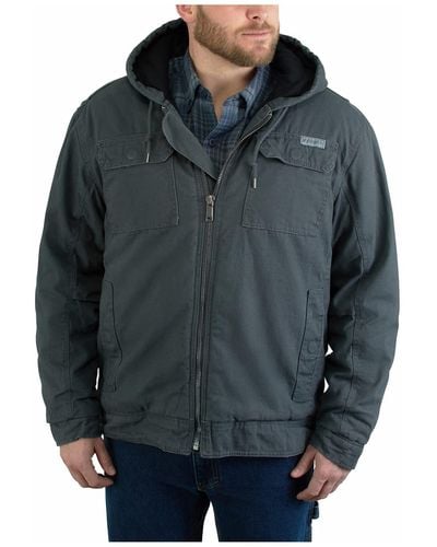 Wolverine Mens Lockhart Motion Max Back Insulated Jacket Outerwear - Gray