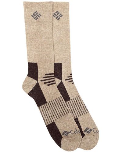 Columbia Wool Socks - Brown