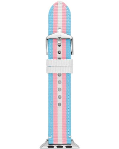 Fossil Interchangeable Fabric Band For Apple Watch 38/40/41mm - Blue
