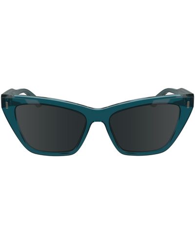 Calvin Klein Ck24505s Rectangular Sunglasses - Black