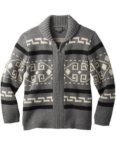 Pendleton Original Westerley Sweater - Gray