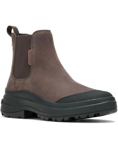 Merrell Harper Pull On Waterproof Fashion Boot - Black