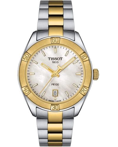Tissot T-classic Pr100 Quartz Ladies Watch T101.910.22.111.00 - Metallic
