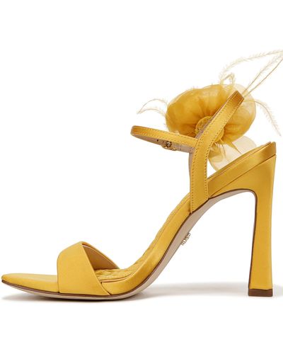 Sam Edelman Leana Heeled Sandal - Yellow