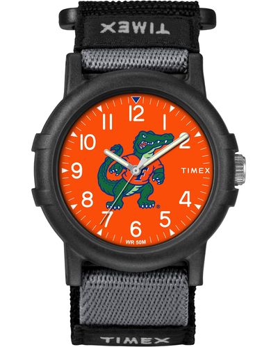 Timex Collegiate Recruit 38mm Watch – Florida Gators With Black Fabric