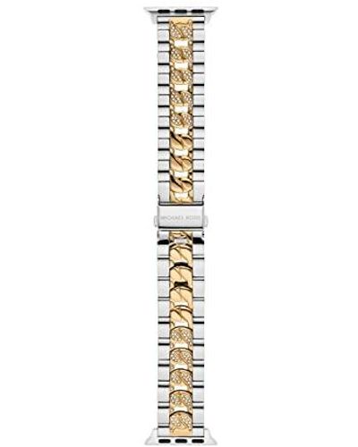 Michael Kors 38/40mm Gold Stainless Steel Band For Apple Watch® - Metallic